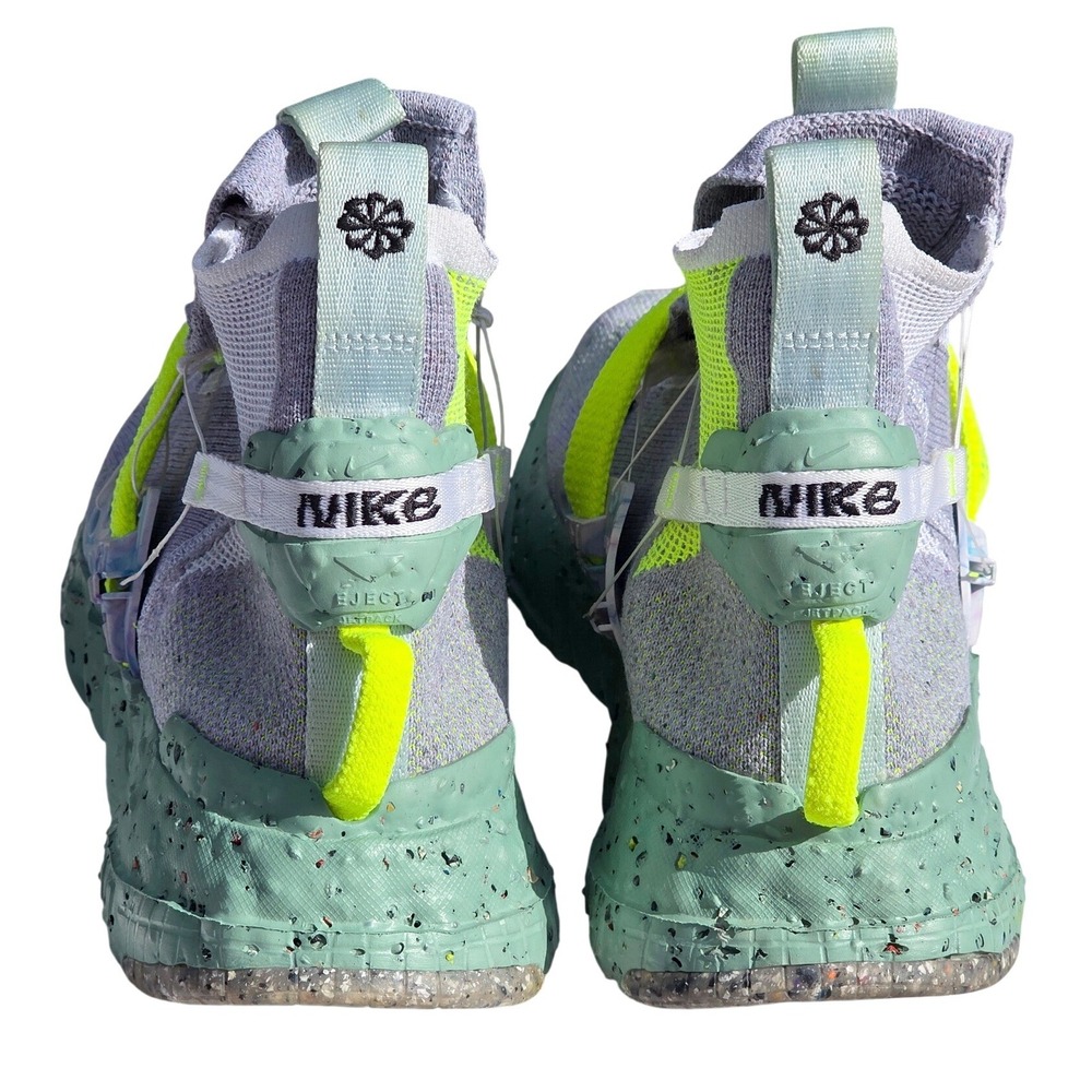 Nike Space Hippie 03 Men 9 Grey Green Recycled FastFit CQ3989-004 - Picture 7 of 10